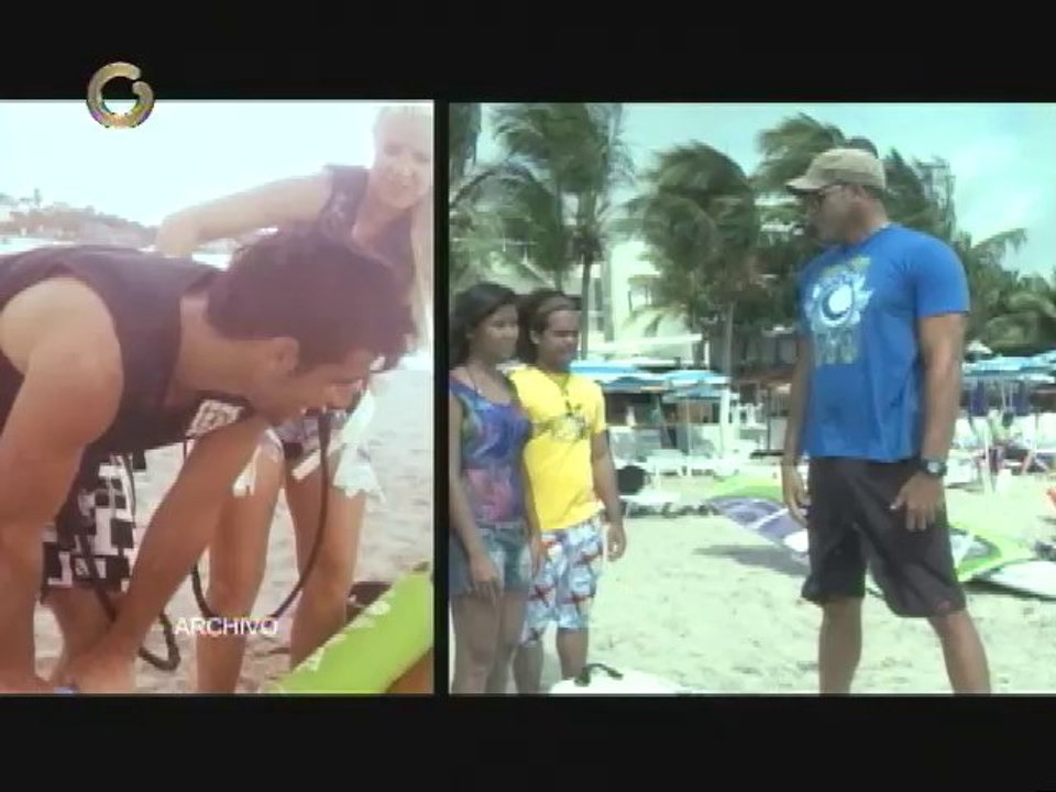 Verde Planeta llegó a playa El Yaque para aprender windsurf y kitesurf