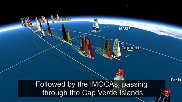 Best Of a primeira parte da corrida - Transat Jacques Vabre 2013