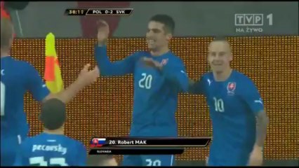 Polska - Słowacja 0-2 Mak 15.11.2013