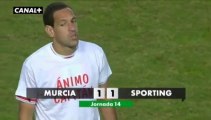Liga Adelante  Murcia 1 Sporting  1