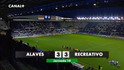 Liga Adelante  Alavés 3 Recreativo 3