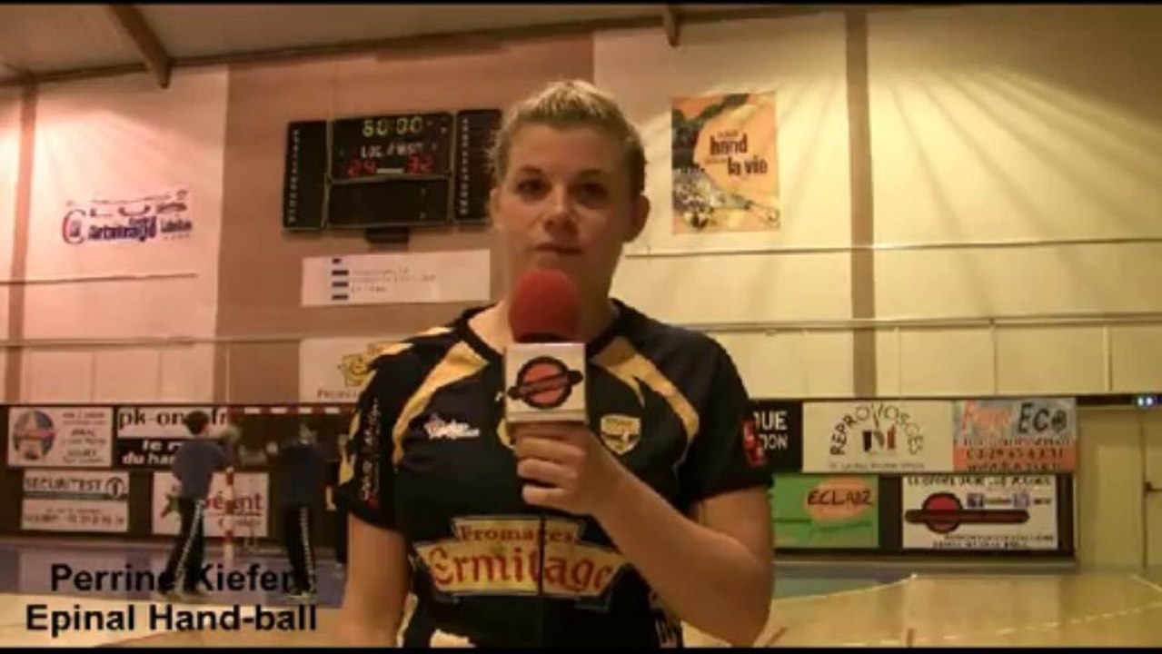 HAND-BALL N1F : EPINAL 24/32 ST AMAND-LES-EAUX