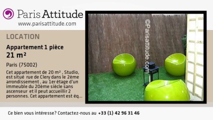 Appartement Studio à louer - Montorgueil, Paris - Ref. 7615