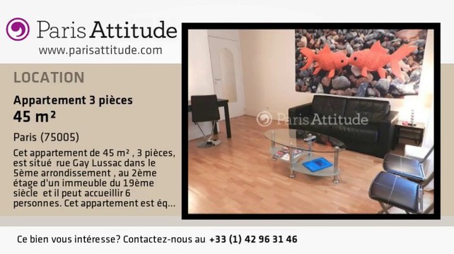 Appartement 2 Chambres à louer - Panthéon/Sorbonne, Paris - Ref. 7791