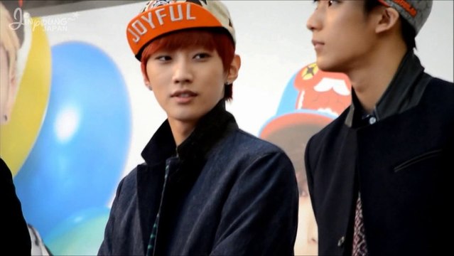 130120 영등포 햇츠온 팬사인회 오프닝&엔딩 - 진영.