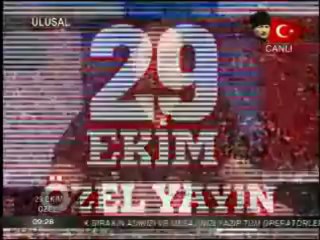 29 EKİM ÖZEL. ( ULUS' TAN CANLI YAYIN. )  1..flv