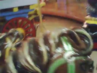 Squeals Of Delight: First Carousel Ride