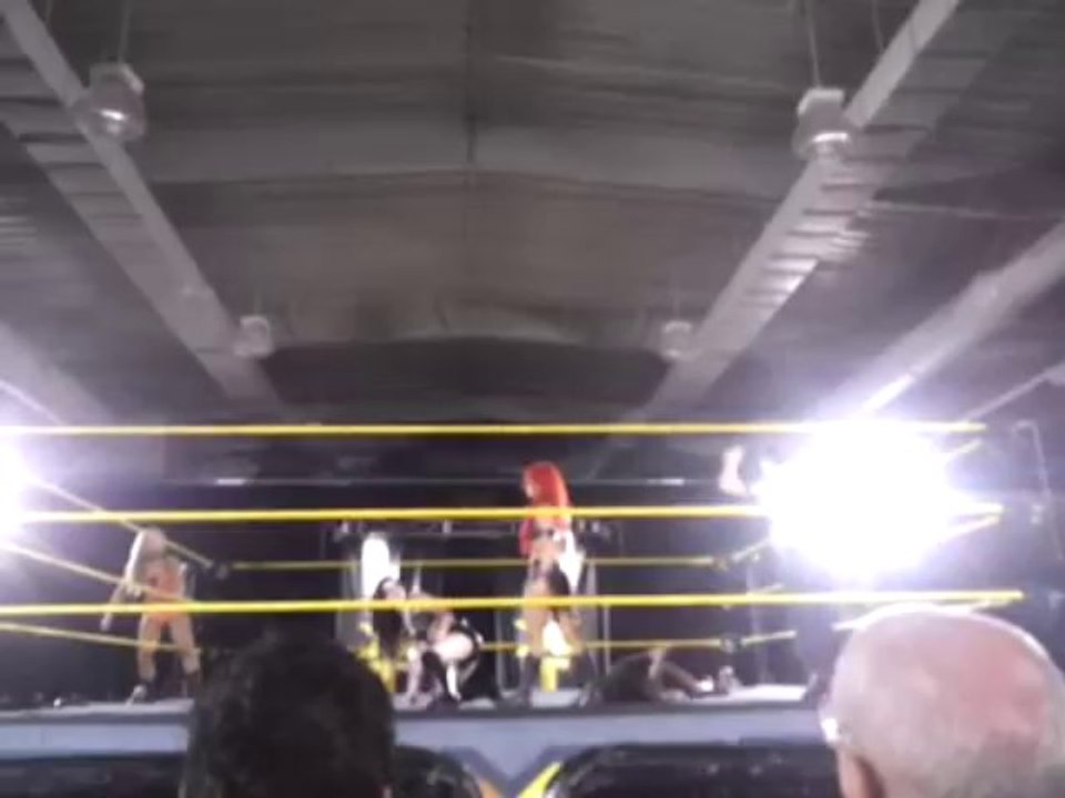 Clip from JoJo & Eva Marie vs. Paige & Emma (11/16/13 NXT Live Event)