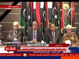 مؤتمر صحفي لرئيس الوزراء الليبي وأعضاء الحكومة