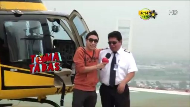 Tomatada (Desde el Helicóptero de Multimedios Televisión)