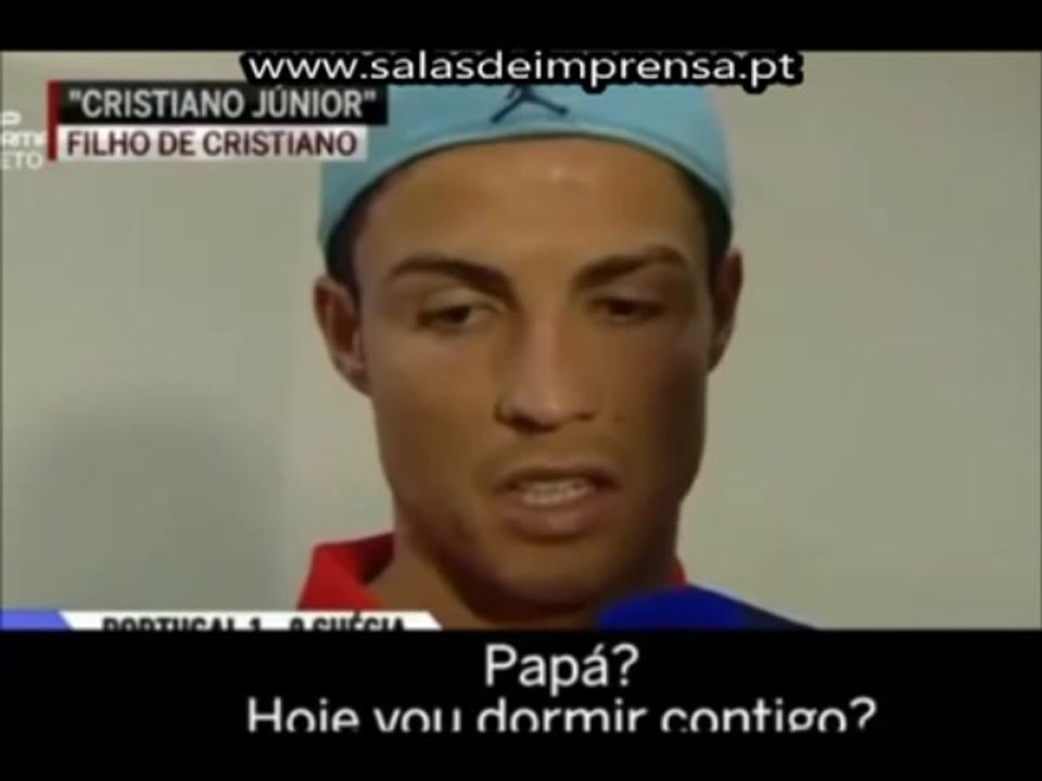 Η ατάκα του γιου του Κριστιάνο στον CR7