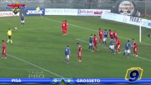 Pisa - Grosseto 0-0 | HD | Highlights and Goals Prima Divisione Gir.B 12^ Giornata
