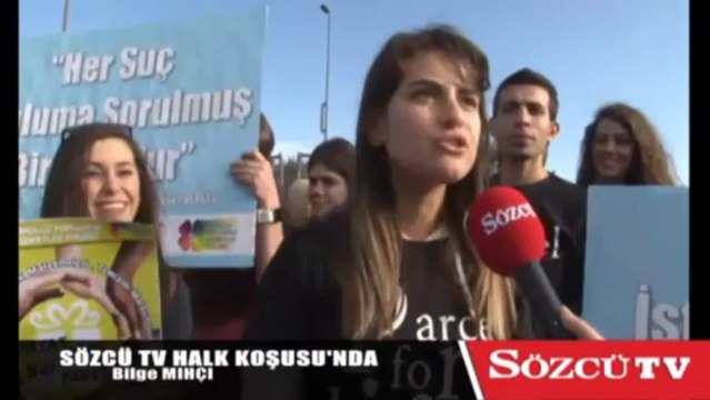 Sözcü TV Halk Koşusu'nu naklen yayınladı