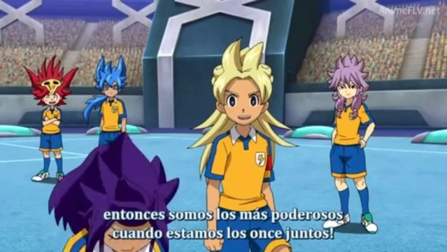 INAZUMA ELEVEN GO CRONO STONE LA FUERZA DE LOS MEJORES ONCE EN ESPAÑOL