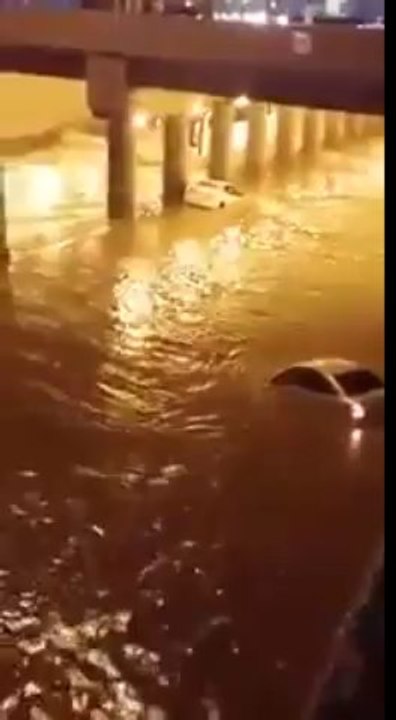Heavy Rain in Riyadh‬