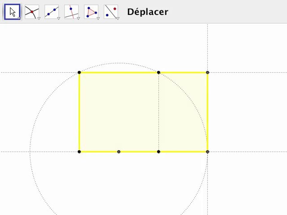 figure 4 : le rectangle d'or