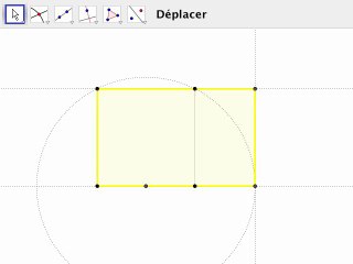 figure 4 : le rectangle d'or