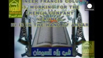 French hostage Francis Collomp freed