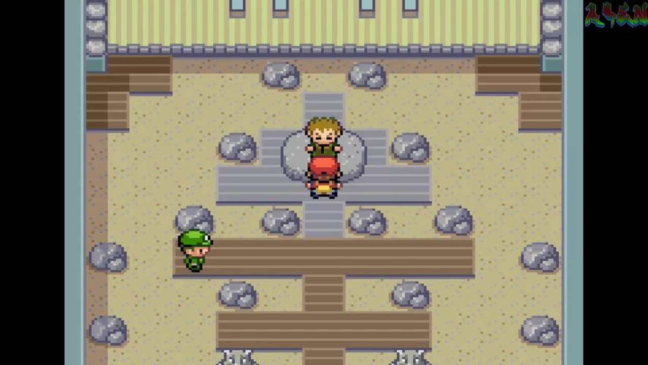 Pokémon Rojo Fuego Cap. 3 en Español - 1º gimnasio y fosiles