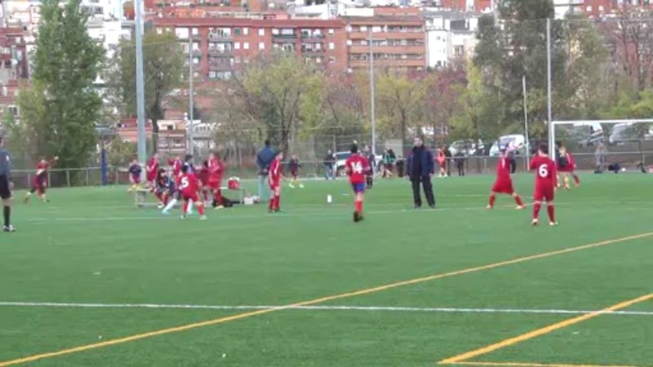 ECF PERFORMANCE ALEVIN “B“ vs  Pª BARC. VILLAVERDE-PENITENTS "C"
