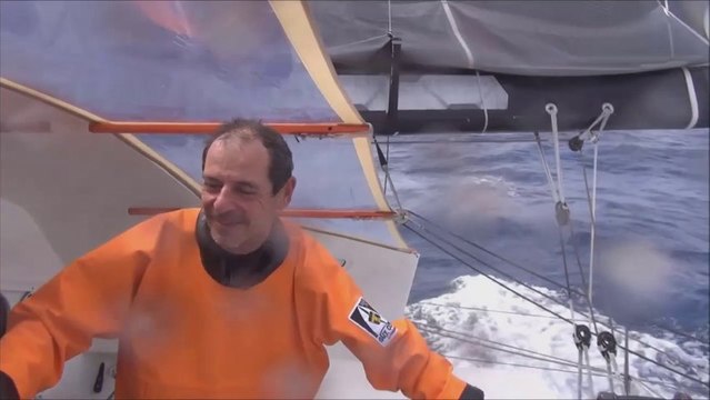 Jour 10 - Safran (IMOCA) - Transat Jacques Vabre 2013