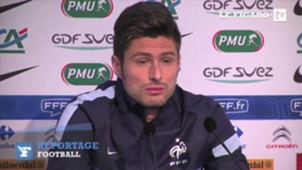 Olivier Giroud: «On est prêts à mourir sur le terrain»
