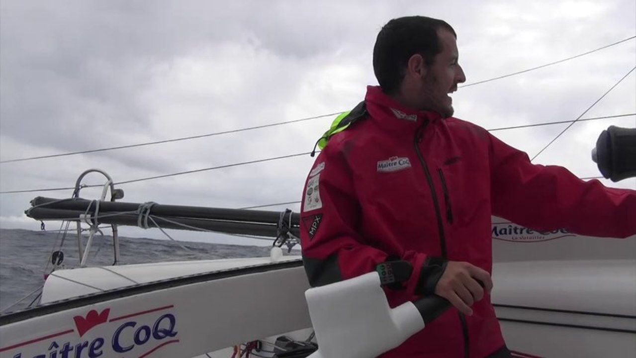 Jour 11 - Maître CoQ (IMOCA) -Transat Jacques Vabre 2013