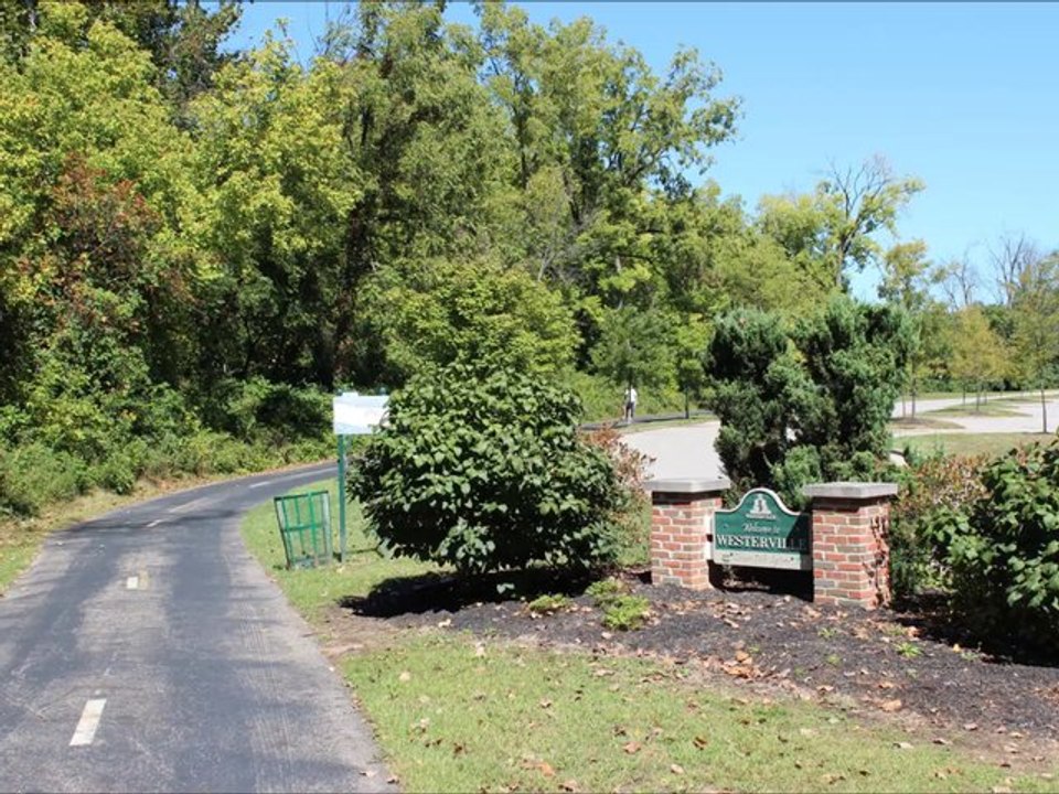 Cycling the 26 miles of trails in Westerville Ohio