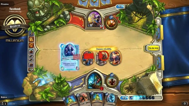 Hearhtstone - Arène avec BiJ0rn : Chaman 4/5 - Duels