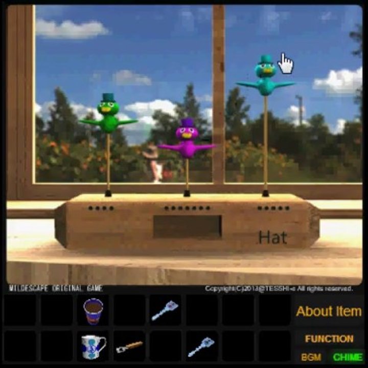 Escape from Pesimari walkthrough-Tesshi