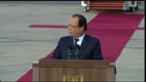Hollande en Israël promet de ne pas céder sur le nucléaire iranien