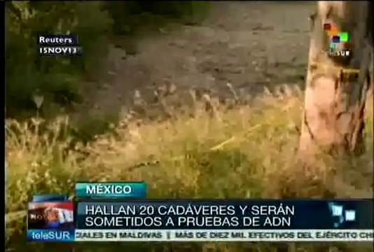 Hallados 20 cadáveres mutilados en poblado mexicano