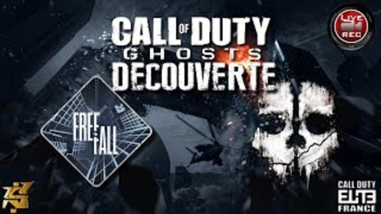 Call Of Duty Ghosts l Free Fall l Découverte_Gameplay_Impréssion l Live Réaction