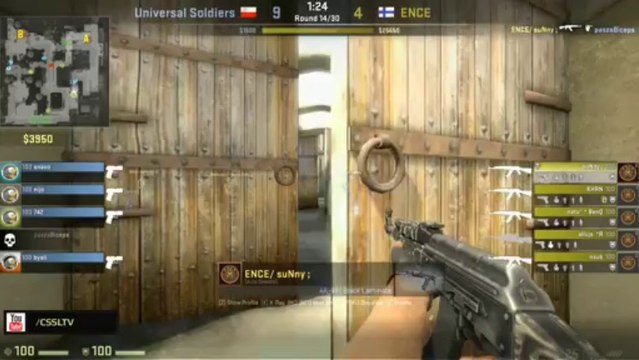 StarSeries S8 - Universal Soldiers vs. ENCE map dust2