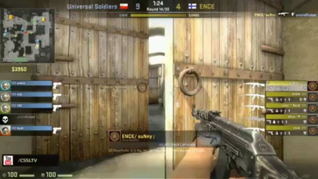 StarSeries S8 - Universal Soldiers vs. ENCE map dust2