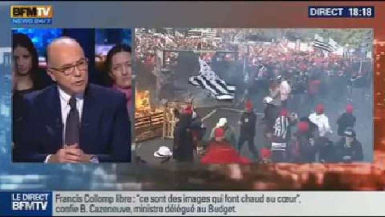 BFM Politique: L'interview de Bernard Cazeneuve par Apolline de Malherbe - 17/11 1/2