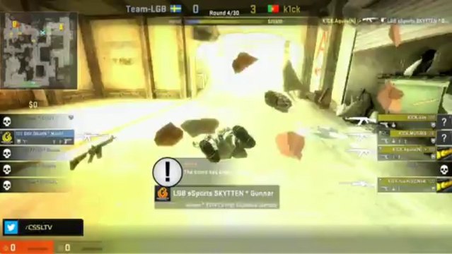 StarSeries S8 LGB vs. k1ck map dust2