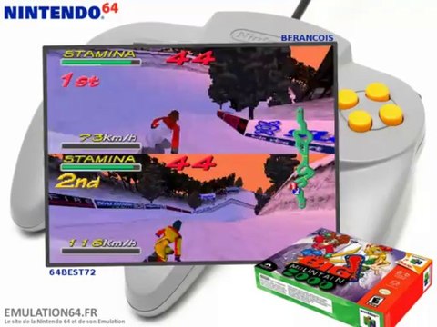 Big Mountain 2000 - Multiplayer - Snow Speeder Mode (N64)