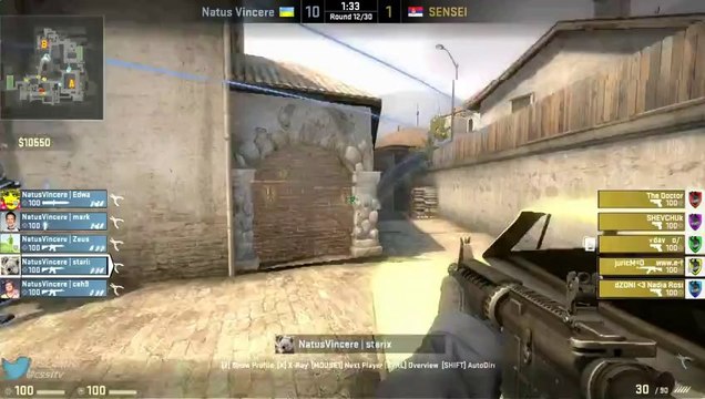 Prague Challenge Group A - Na`Vi vs. SENSEi @ inferno