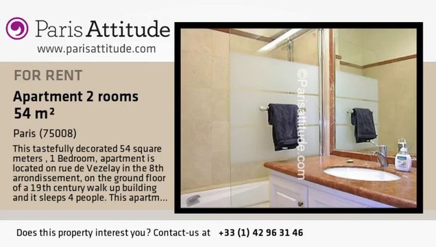 1 Bedroom Apartment for rent - Parc Monceau, Paris - Ref. 6640