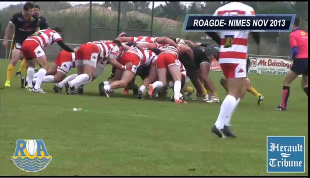AGDE - 2013 - RUGBY OLYMPIQUE AGATHOIS RESULTATS DU WEEK-END des 16 et 17 Novembre 2013