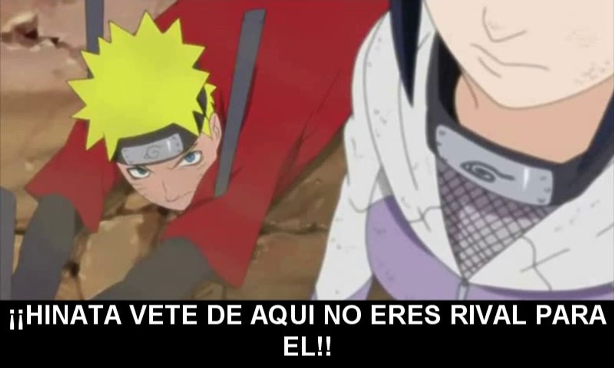 La VERDADERA muerte de Hinata version Anime