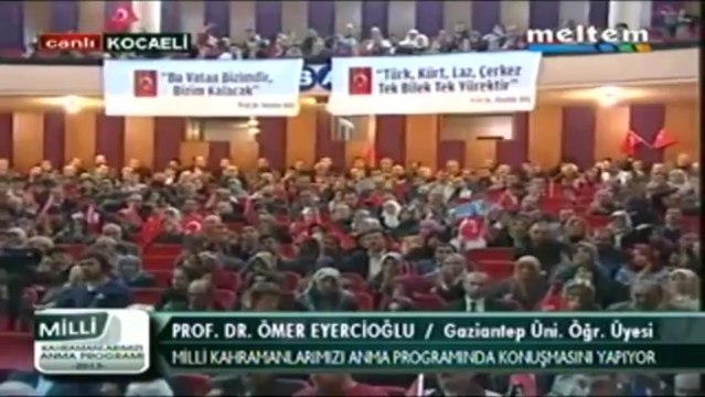 Milli Kahramanlarımızı Anma Programı Prof. Dr. Ömer Eyercioğlu Gaziantep Üniv. Öğr. Üyesi 17,11,2013