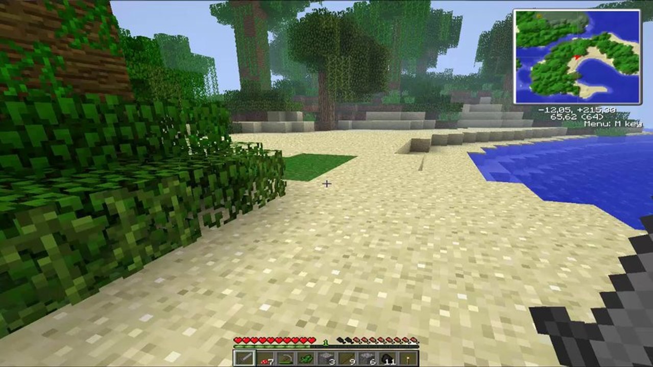 jugando a Minecraft con un mod - parte 1