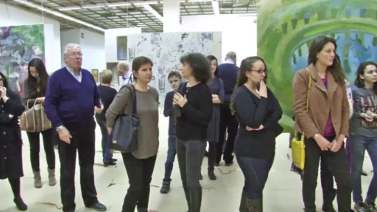 Sherlyn Beaubourg, Vernissage Galerie Tretiakov,  Moscou.  Chansons Françaises Щерлин Бобур  Парижские Истории Дом художников Москва