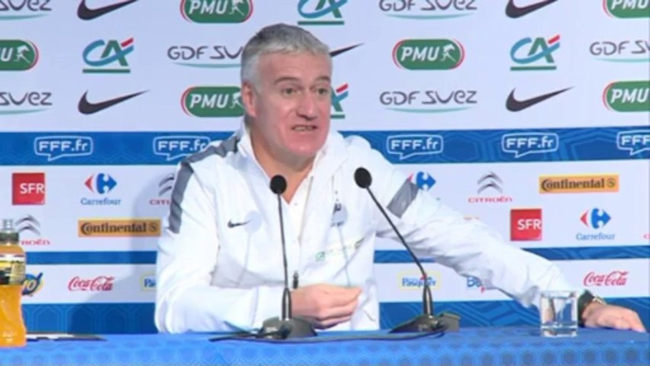 WM-Quali: Deschamps vor Entscheidungsspiel: “Zeit ist Druck'