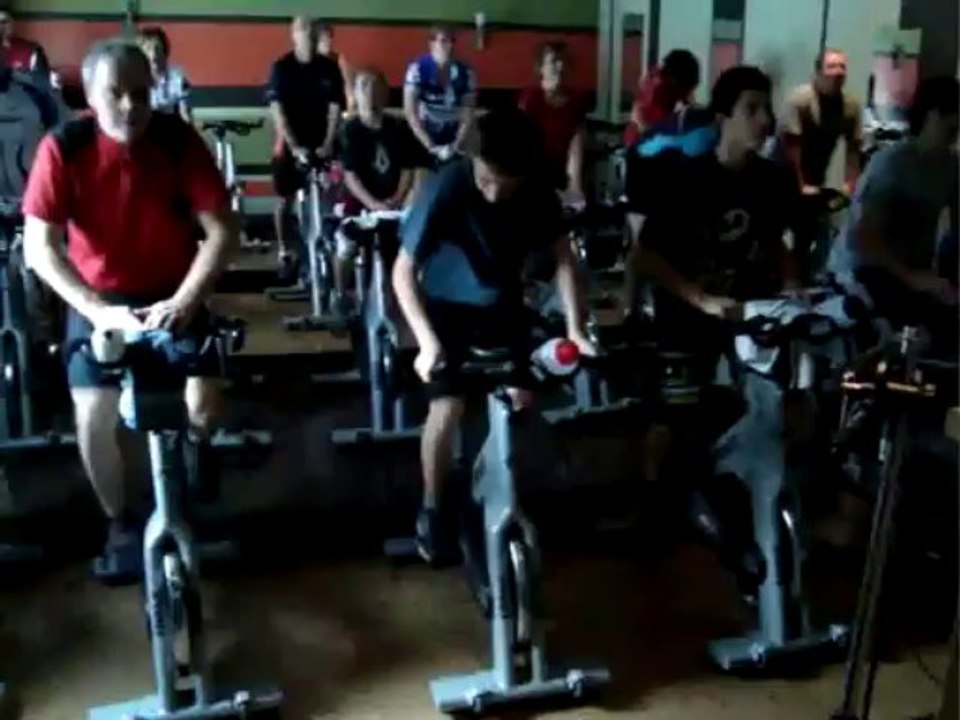 Spinning le 17 novembre 2013 avec Mathieu.www.clubcycloroute.ca