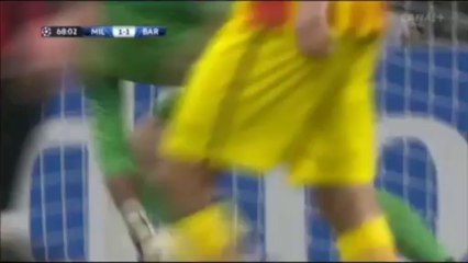 AC Milan - FC Barcelona 1:1 (22.10.2013) Liga Mistrzów - faza grupowa, 3. kolejka