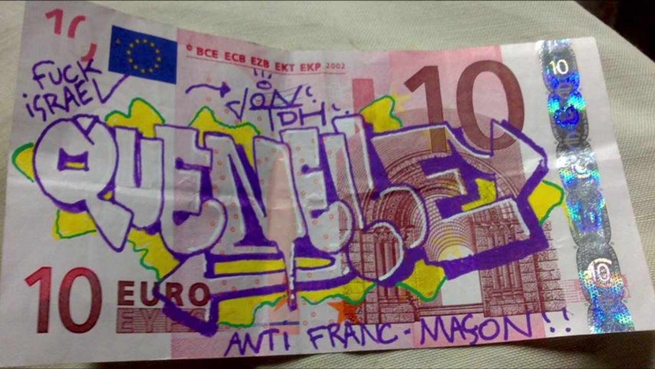QuEuros : Les billets de la quenelle