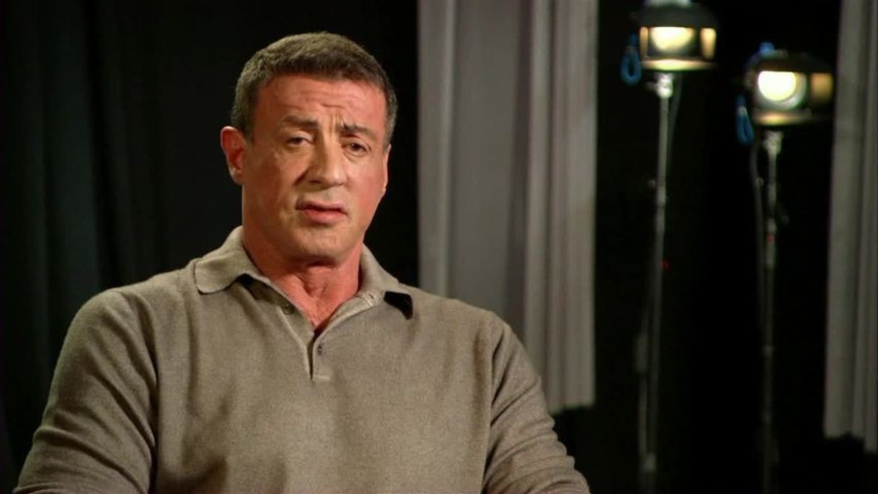 Sly Stallone Chats About Jason Statham and James Franco in "Homefront"
